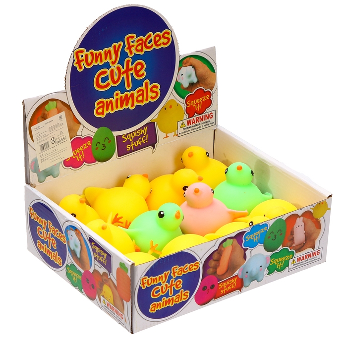 Мялка «Цыплёнок», цвета МИКС Мялка «Цыплёнок», цвета МИКС