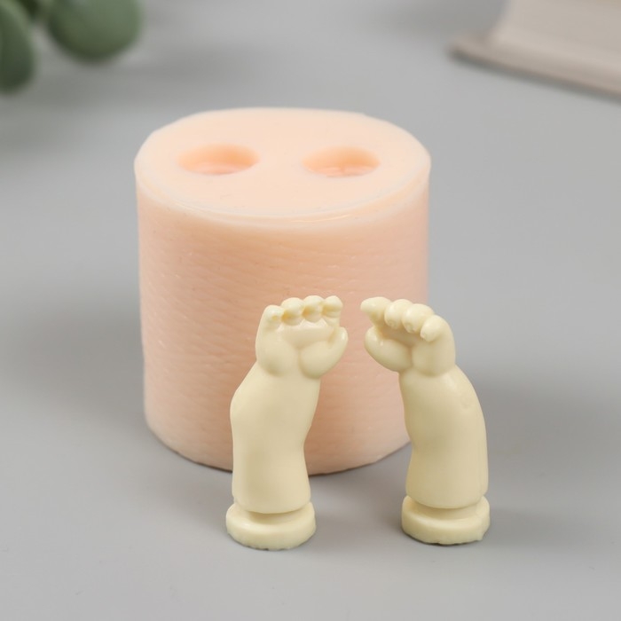 Молд силикон Молд силикон "Руки" №1 1,6х1,2х3,4 1,6х1,2х3,4 см