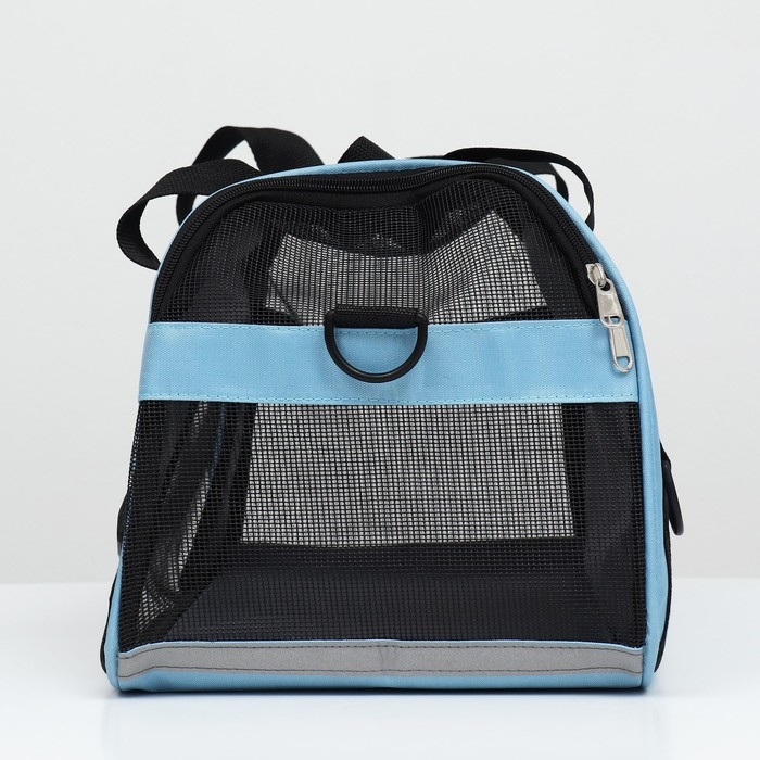 Сумка-переноска сетчатая, 43 х 21 х 30 см, голубая Сумка-переноска сетчатая, 43 х 21 х 30 см, голубая