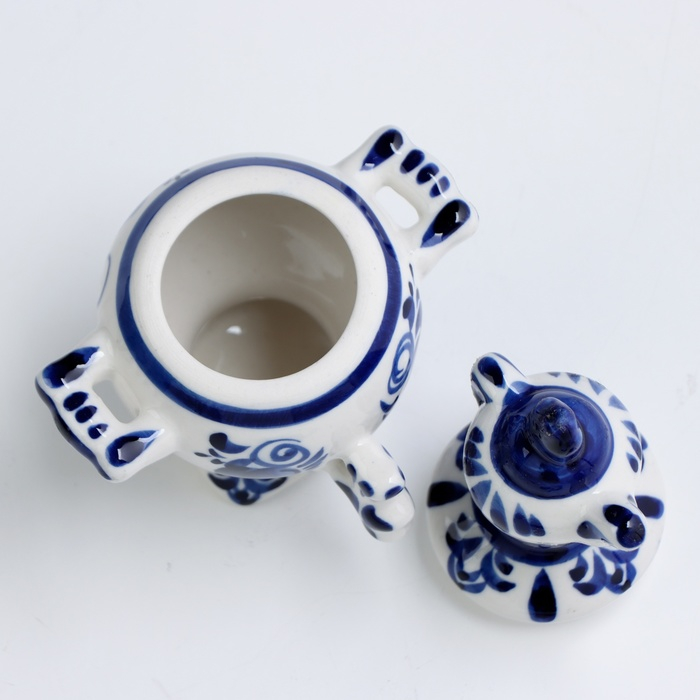 Сувенир «Самовар», гжель Сувенир «Самовар», гжель