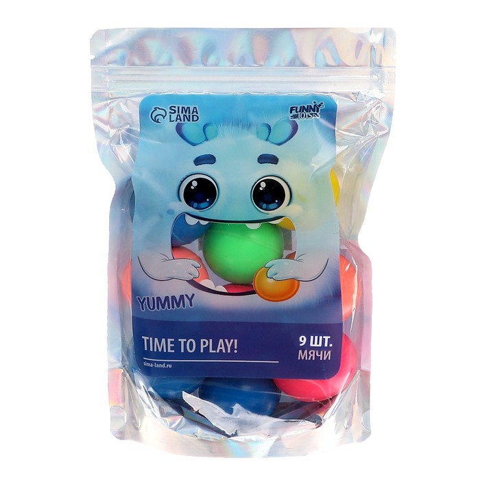 Мяч каучуковый, попрыгунчик «Монстрик», цвета МИКС,в пакете Мяч каучуковый, попрыгунчик «Монстрик», цвета МИКС,в пакете