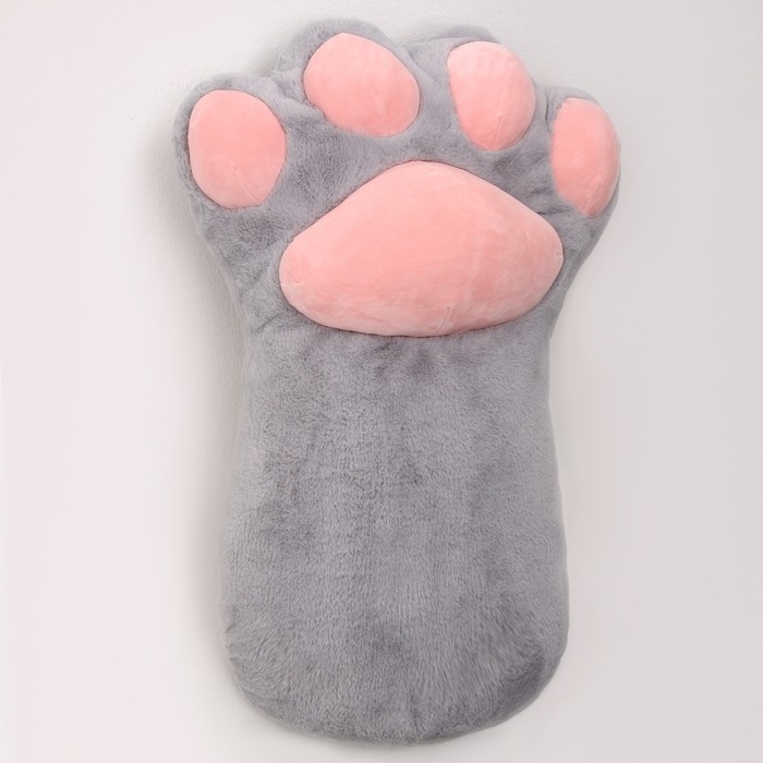 Мягкая игрушка «Лапа», 70 см, цвет серый