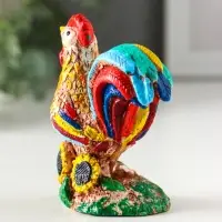 Фигура "Петушок, радуга" 9,7х8х5 см Фигура "Петушок, радуга" 9,7х8х5 см