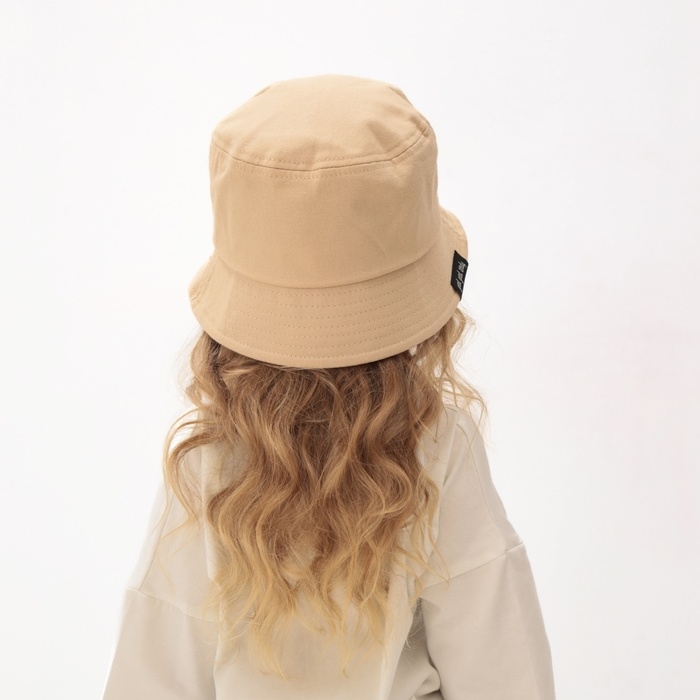 Панама детская Панама детская "Классика" MINAKU цвет бежевый, р-р 52