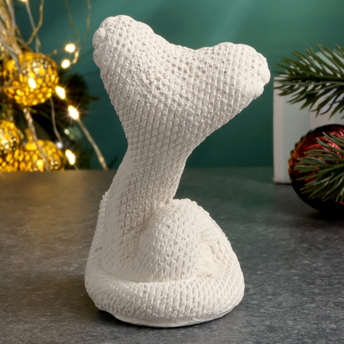 Новый год. Символ 2025. Фигура для раскраски  Новый год. Символ 2025. Фигура для раскраски "Змея желает удачи", 8см