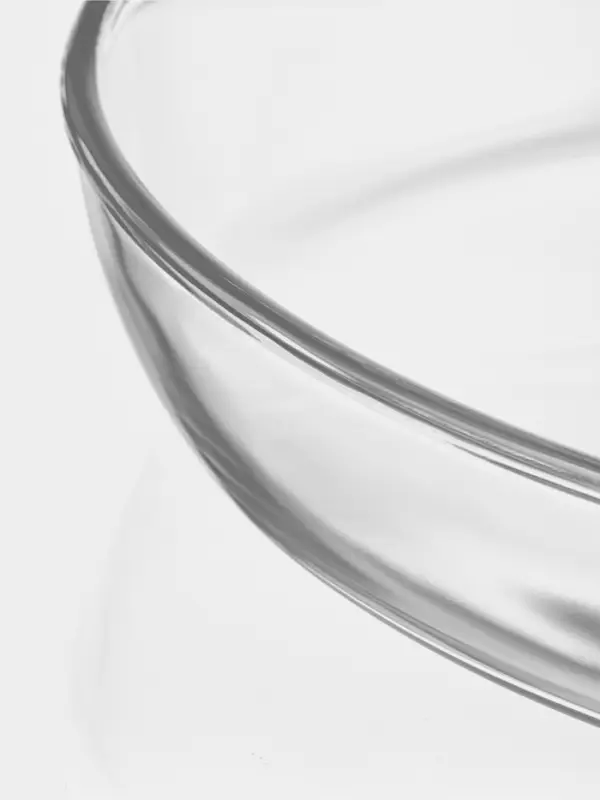 Форма для запекания Paşabah&ccedil;e Borcam, 3 л, 35&times;24.5 см, овальная, жаропрочное стекло, прозрачная