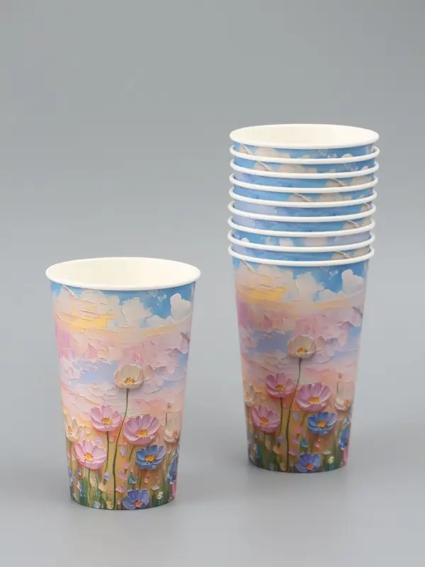 Стакан для цветов &laquo;Цветы&raquo;, 400 мл