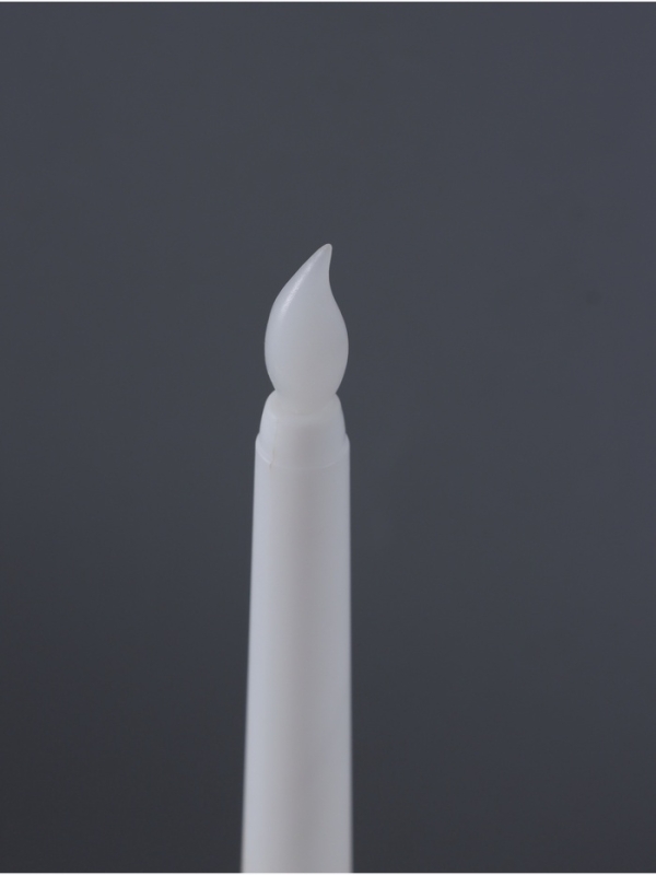 Ночник свеча "Нежность" набор 2 шт LED 2xААА серебро/золото 2х2х27,5см