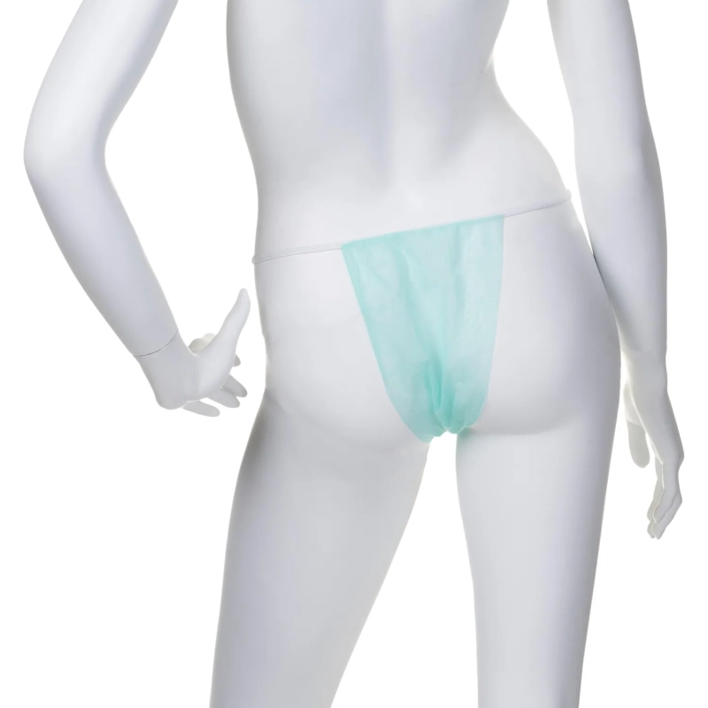 Трусы бикини женские, Мятные, спанбонд шт/слож 25шт/уп 604-326