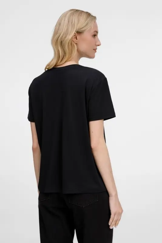 Футболка унисекс Senti, черная, размер S Футболка унисекс Senti, черная, размер S