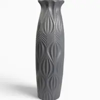 Ваза напольная &laquo;Криспин&raquo;, 59&times;15 см, керамика, серая