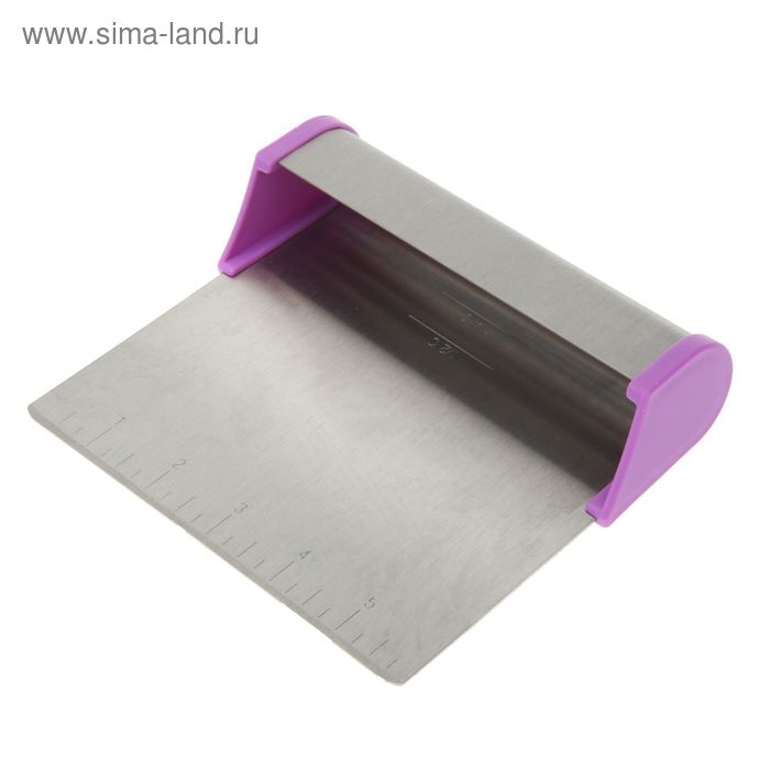 Шпатель кондитерский с размерной линейкой, 15,5×13 см, цвет МИКС Шпатель кондитерский с размерной линейкой, 15,5×13 см, цвет МИКС