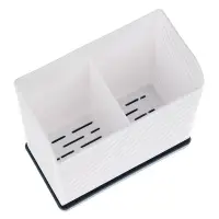 Подставка для столовых приборов тм VETTA, 15х8х14см, полипропилен, цвет белый