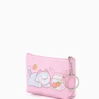 Кошелёк детский &laquo;Котики&raquo;, монетница, на молнии 10.5&times;2.5&times;8 см, МИКС