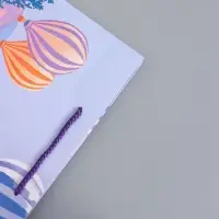 Пакет подарочный ламинированный "Летний вечер" 26 х 12 х 32 см