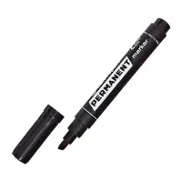 Маркер перманентный Centropen 8576, чёрный, узел 5.0 мм, линия 1-4.6 мм