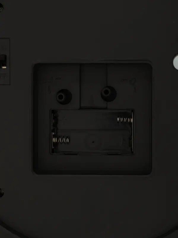 Часы - будильник настольные &laquo;Классика&raquo;, с подвесом, дискретный ход, d=20 см, 30&times;23 см, 2АА