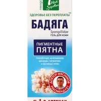 Гель от угревой сыпи и пигментных пятен &laquo;7 нот здоровья Бадяга&raquo;, 50 мл