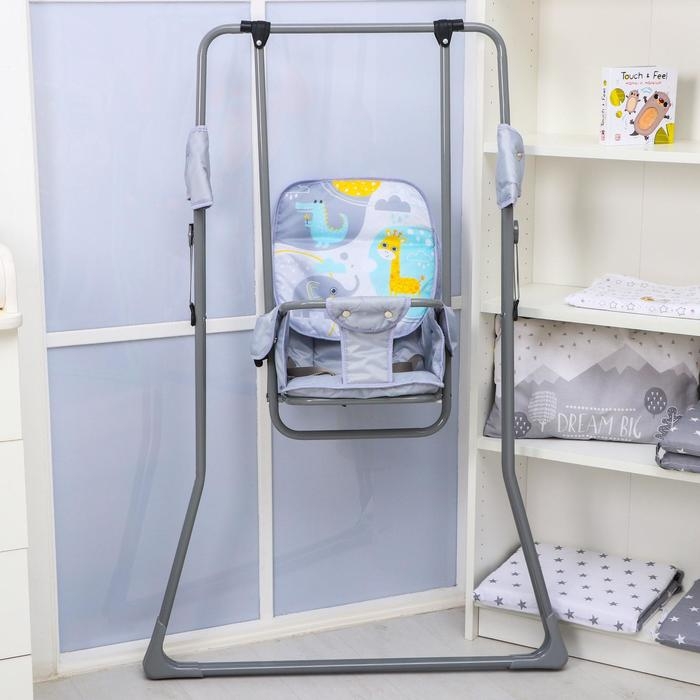 Качели детские напольные «Веселые зверята» Качели детские напольные «Веселые зверята»