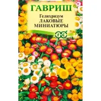 Семена цветов Гелихризум карлик. Лаковые миниатюры* 0,1 г