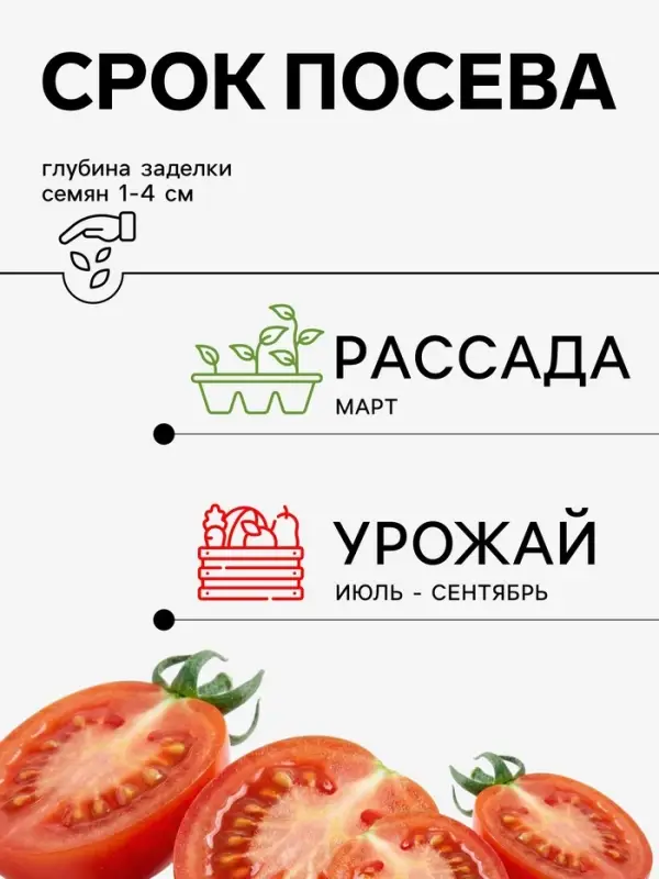 Семена Томат, &laquo;Президент II&raquo;, F1, 5 шт., Seminis, &laquo;Агрос&raquo;