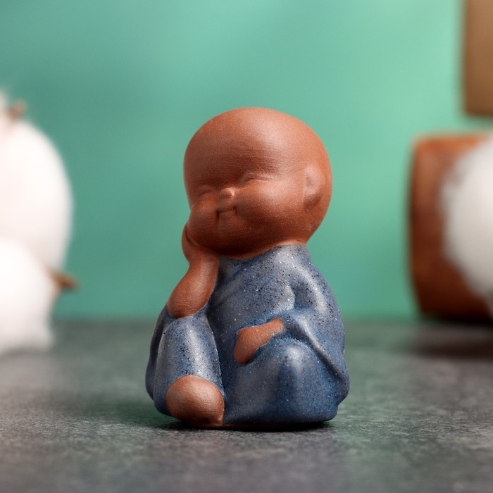 Фигурка  Фигурка "Маленький Будда в раздумьях" 4,5х3,5см