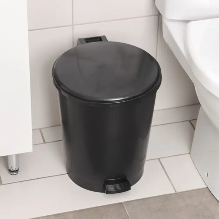 Ведро для мусора с педалью &laquo;Эконом&raquo;, 12 л, с педалью, МИКС