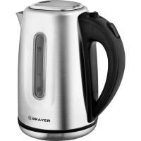 Чайник электрический BRAYER BR1014, 2200 Вт, 1,7 л, нержав.сталь