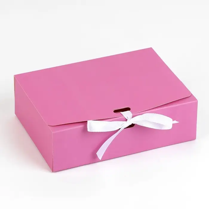 Коробка подарочная складная, упаковка, «Розовая», 16.5 х 12 х 5 см Коробка подарочная складная, упаковка, «Розовая», 16.5 х 12 х 5 см