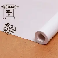 Калька под карандаш 420 мм в рулоне 20 м, 30 г/м&sup2;