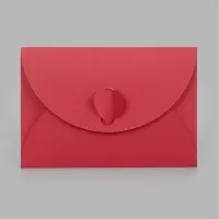 Конверт подарочный для сертификата, 10.5&times;7.2 см, бордовый