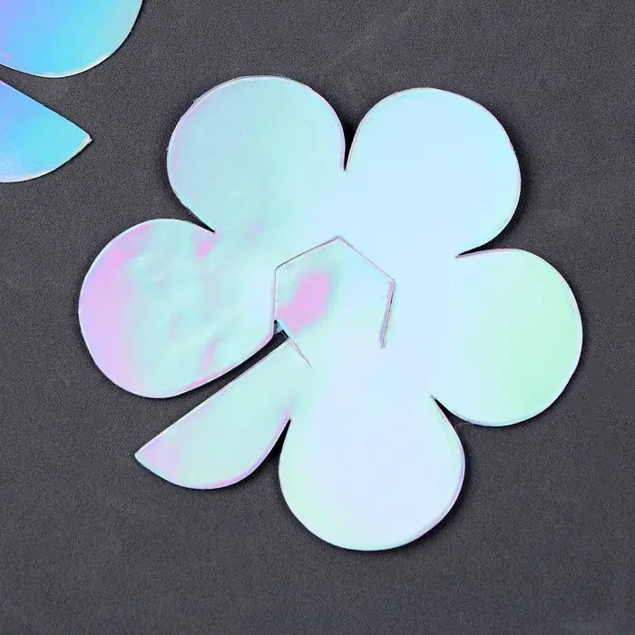 Топпер для торта «Цветы», 6 шт., перламутр Топпер для торта «Цветы», 6 шт., перламутр