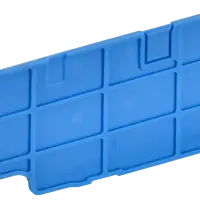 ARMAFIX Заглушка EPCX4-3 BU для колодки клеммной CP/CX4-3 синяя IEK