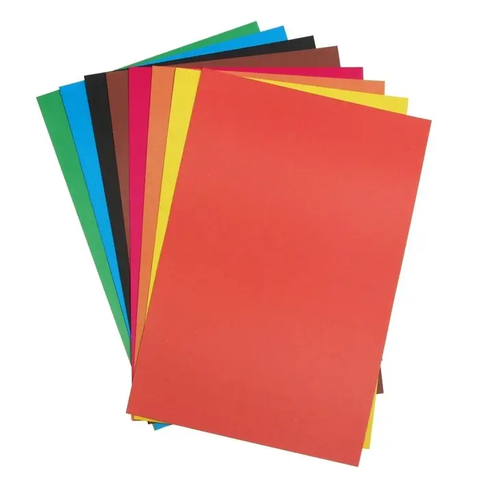 Картон цветной двусторонний Calligrata &laquo;Слон и тигр&raquo;, А4, 8 листов, 8 цветов, матовый, немелованный