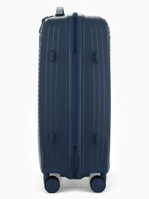 Чемодан на колёсах, 24", кодовый замок, 40&times;24&times;65 см, синий