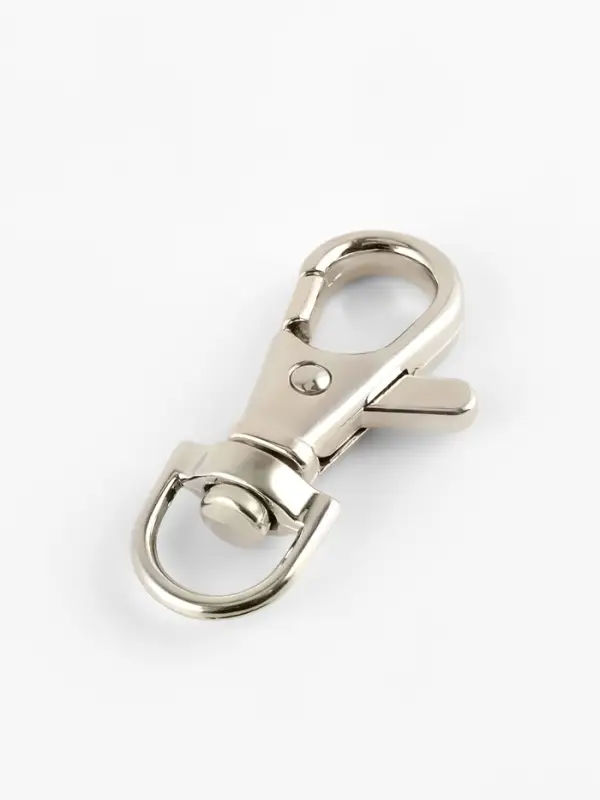 Карабин металлический TEIRA, набор 2 шт., 6.7 г, 3.8×1.3 см/9×2 мм, цвет серебряный Карабин металлический TEIRA, набор 2 шт., 6.7 г, 3.8×1.3 см/9×2 мм, цвет серебряный