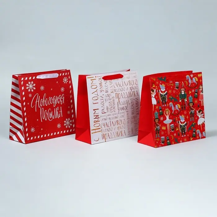 Набор пакетов ламинированных «Снежного Нового года» Набор пакетов ламинированных «Снежного Нового года»