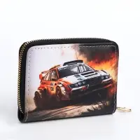 Кошелёк детский на молнии &laquo;Выбражулька&raquo;, оранжевый, разноцветный