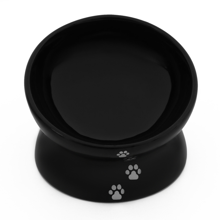 Миска керамическая  Миска керамическая "Феншуй" 150 мл  13 x 9 cм, чёрная