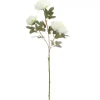 Цветы искусственные &laquo;Пион Лунная река&raquo;, 12&times;85 см, белые