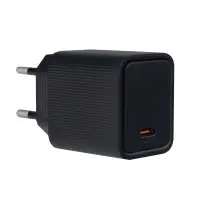 Переходник сетевого зарядного устройства на Type-C PD20W CS82A HOCO черный