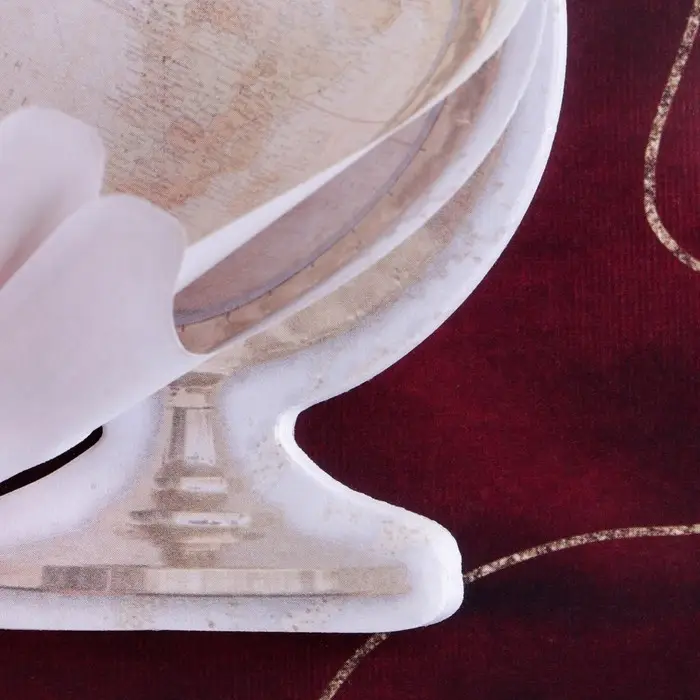 Подарочная открытка со стикерами «Золотому учителю», 30 листов Подарочная открытка со стикерами «Золотому учителю», 30 листов