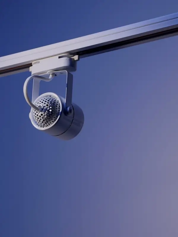 Трековый светильник Luazon Lighting под лампу Gu10, круглый, белый
