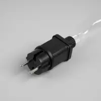 Гирлянда &laquo;Нить&raquo; 100 м роса, IP44, серебристая нить, 1000 LED, свечение мульти, 18 В