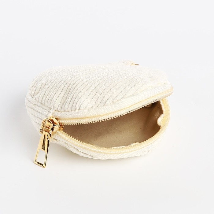 Сумка женская багет на молнии, цвет молочный Сумка женская багет на молнии, цвет молочный