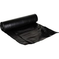 Мешки для мусора ПВД 160л 80мкм 10шт/рул черные 90х110см Luscan