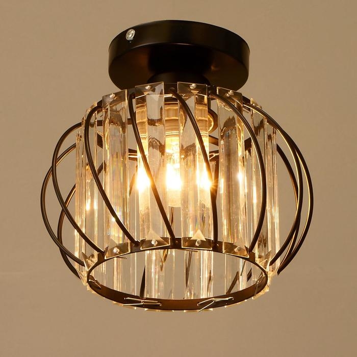 Светильник 1634/1 E27 40Вт черный 19х19х17 см Светильник 1634/1 E27 40Вт черный 19х19х17 см