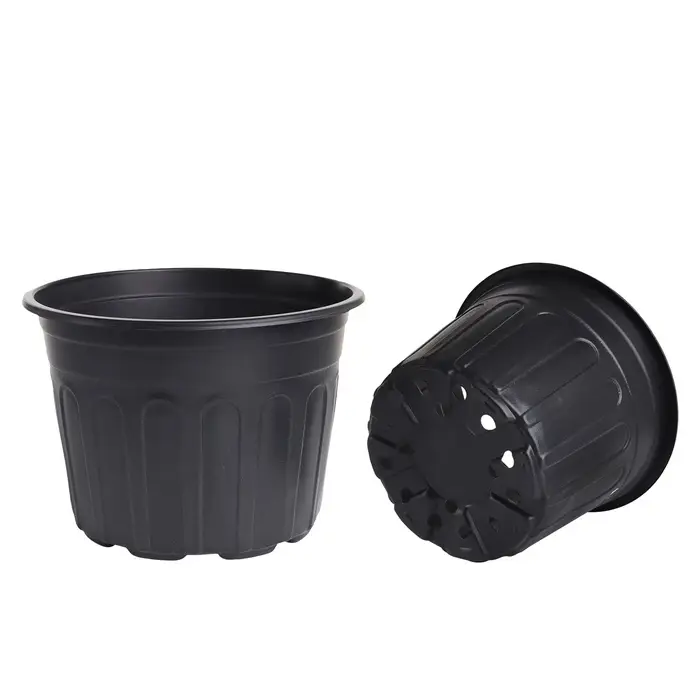 Горшок для рассады, 4 л, d=21 см, h=15 см, мягкий пластик, чёрный, Greengo Горшок для рассады, 4 л, d=21 см, h=15 см, мягкий пластик, чёрный, Greengo