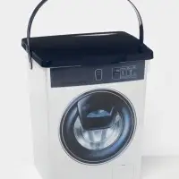 Контейнер для стирального порошка, 5 л, 19.6&times;16.7&times;23 см, пластик, МИКС