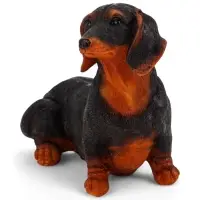 Садовая фигура из полистоуна &laquo;Собака такса&raquo;, 20&times;20&times;12 см